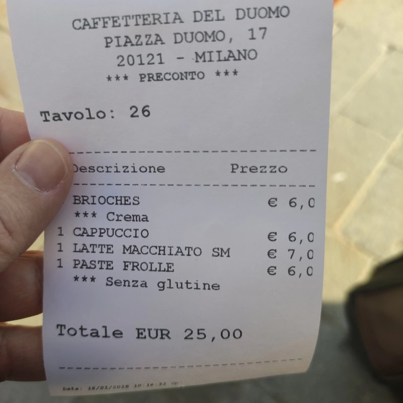 Bar Duomo Milano
