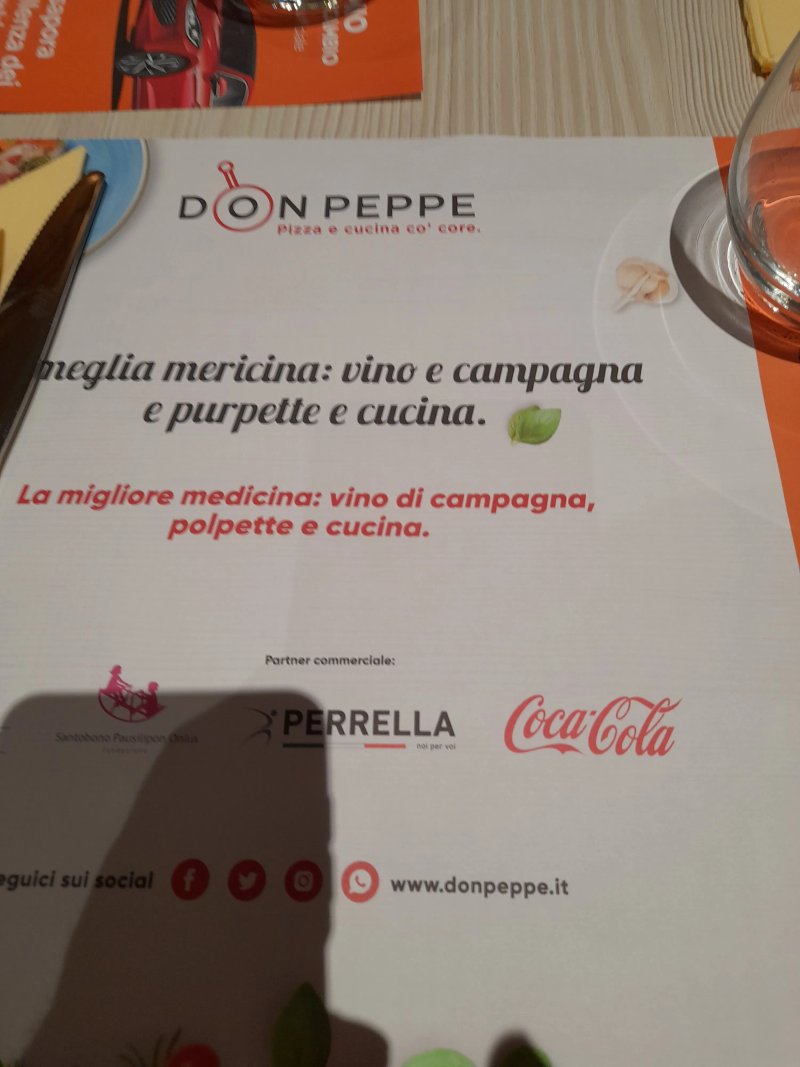 Don Peppe Pizza e Cucina Co' Core
