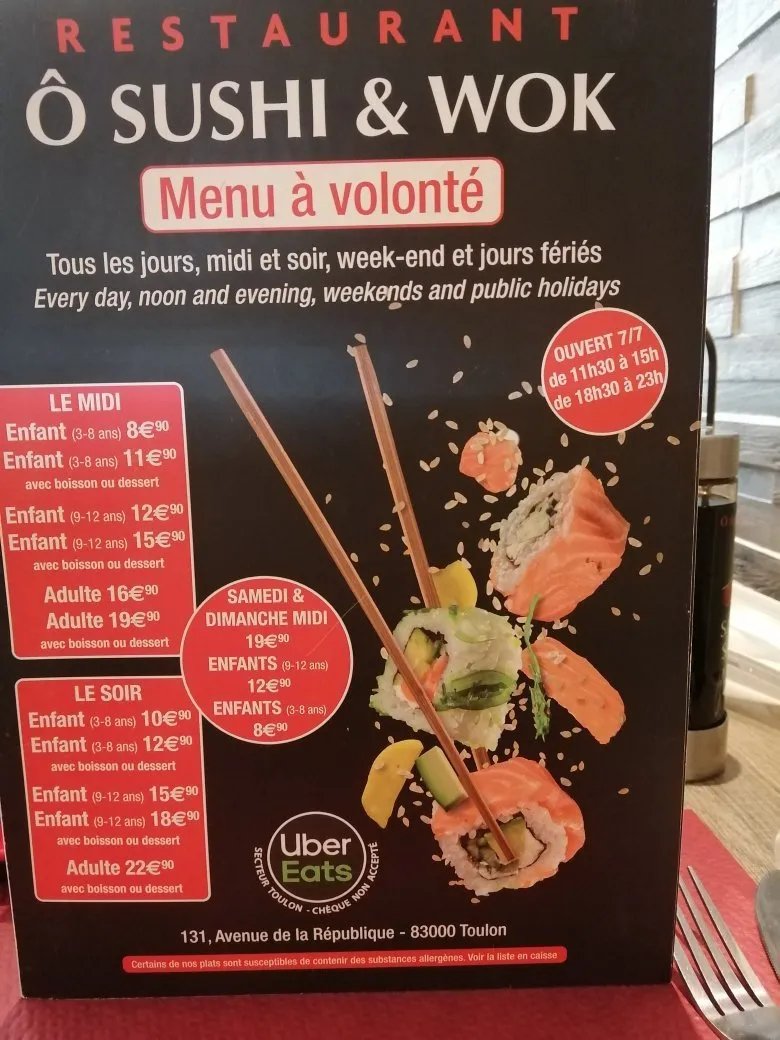 O Sushi & Wok