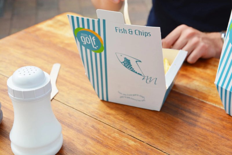 Beach Retreat Fish and Chips