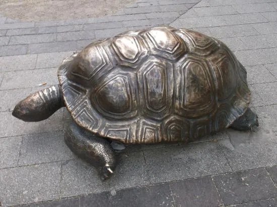 Skulpturengruppe Schildkroten