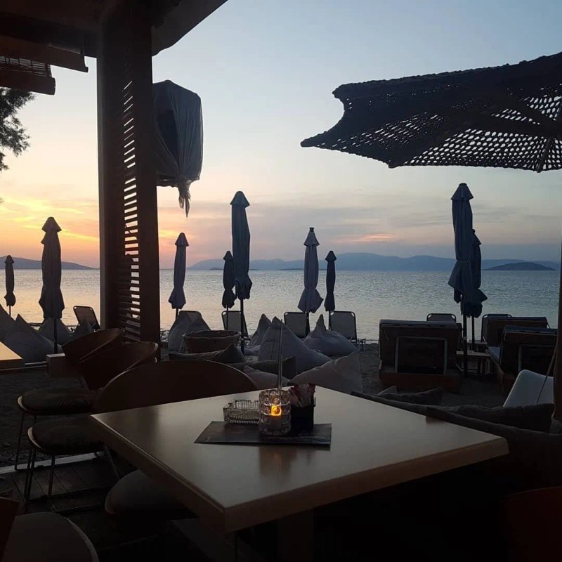 Sunrise cocktail beach house