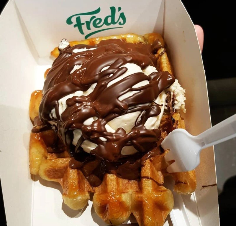 Fred's - Belgian Waffles and Ice Cream