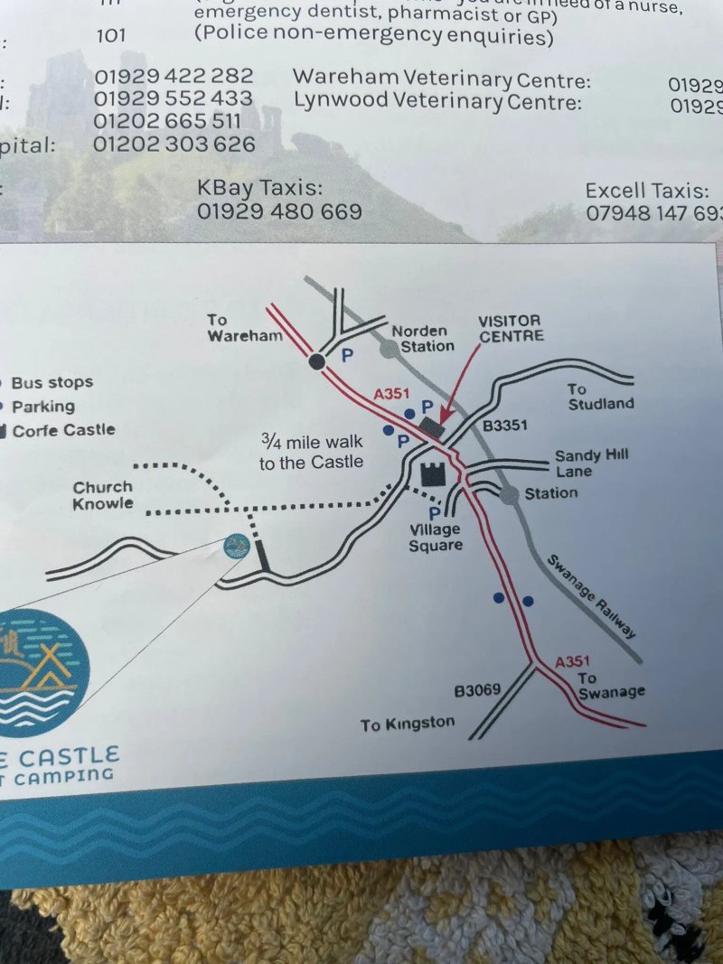 Corfe Castle Camping and Caravanning Club Site