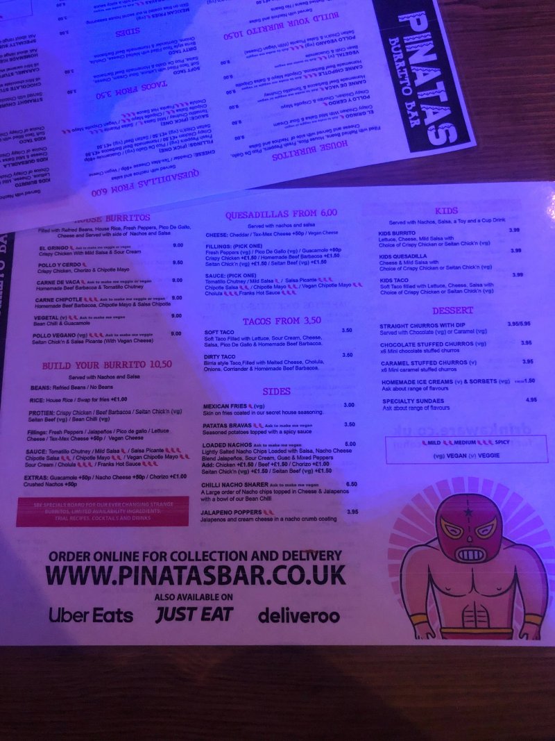 Pinatas Burrito Bar