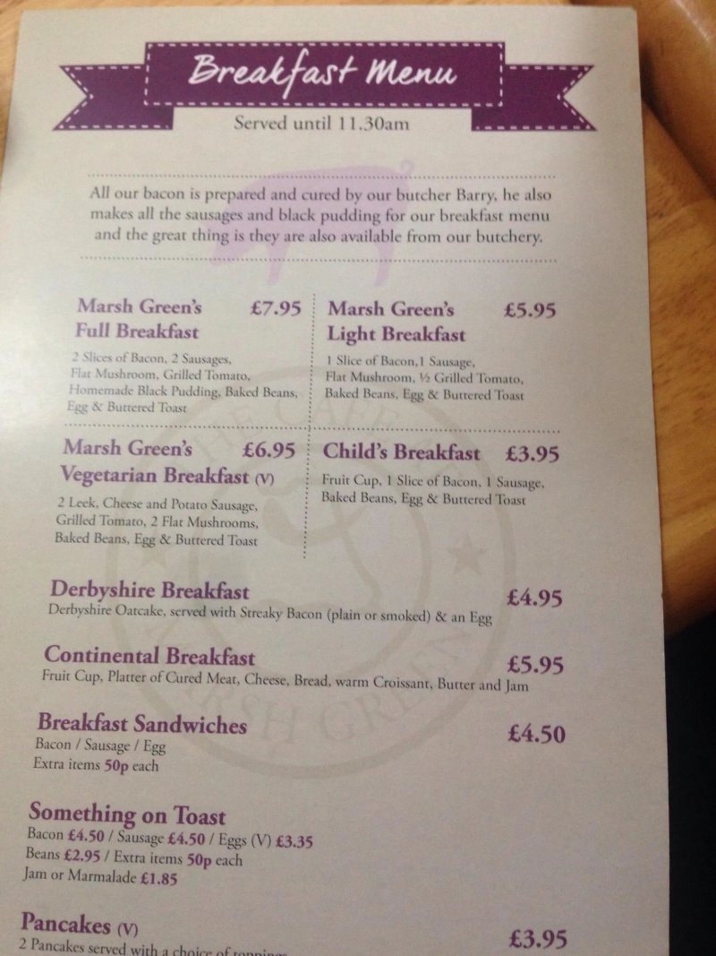 Marsh Green Farm Shop Cafe