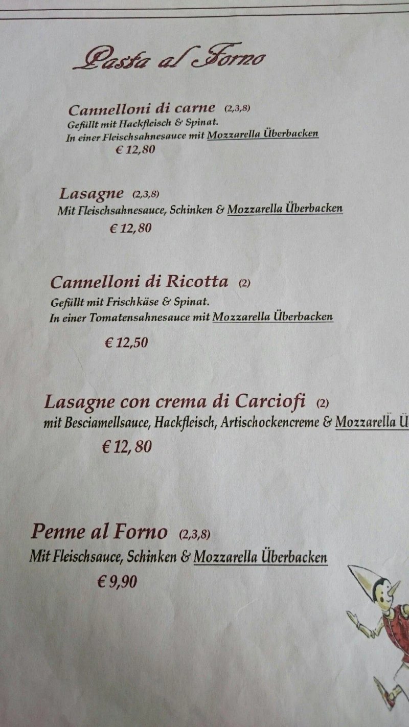 Ristorante Pizzeria Pinocchio