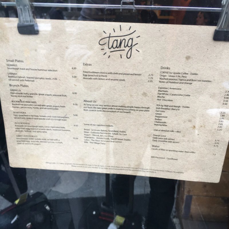 Tang Cafe
