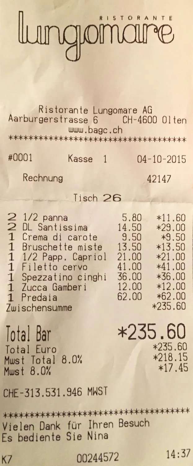 Ristorante Lungomare