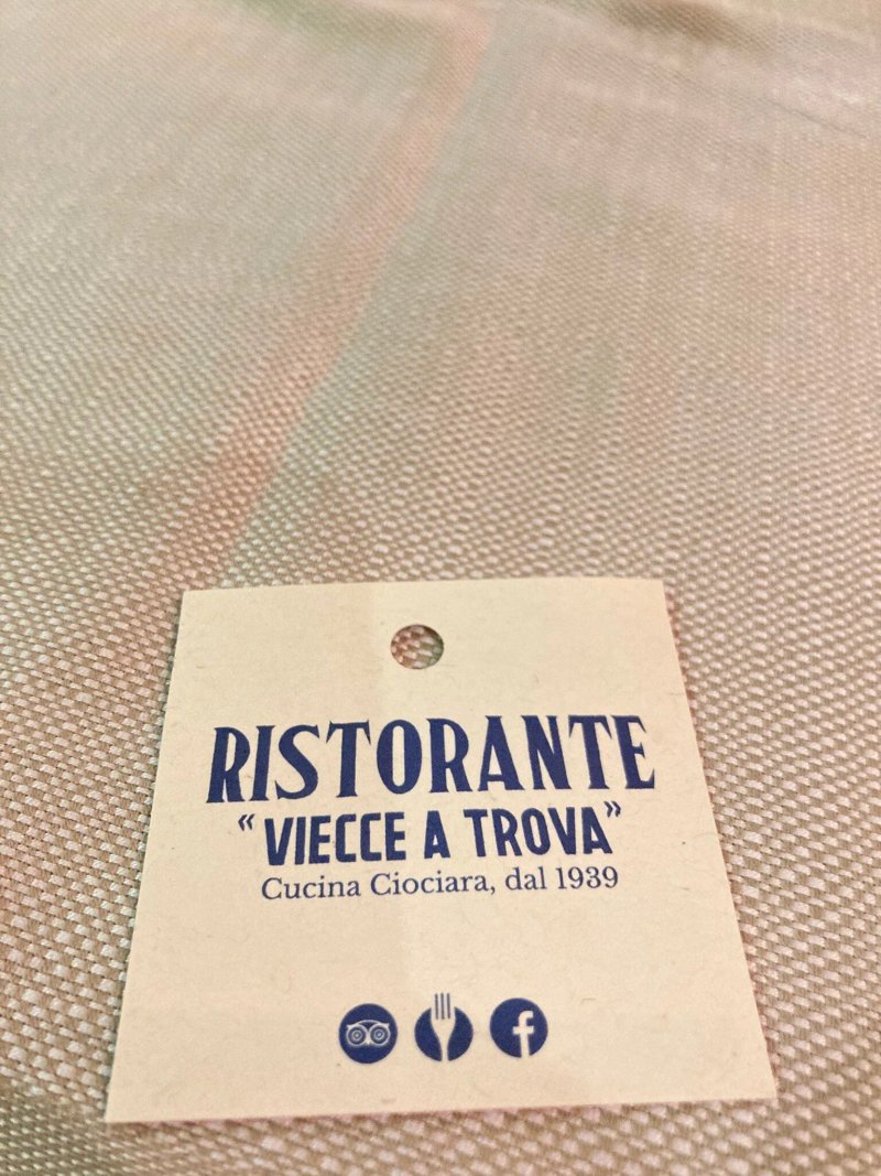 Trattoria Viecce a Trova Fiuggi