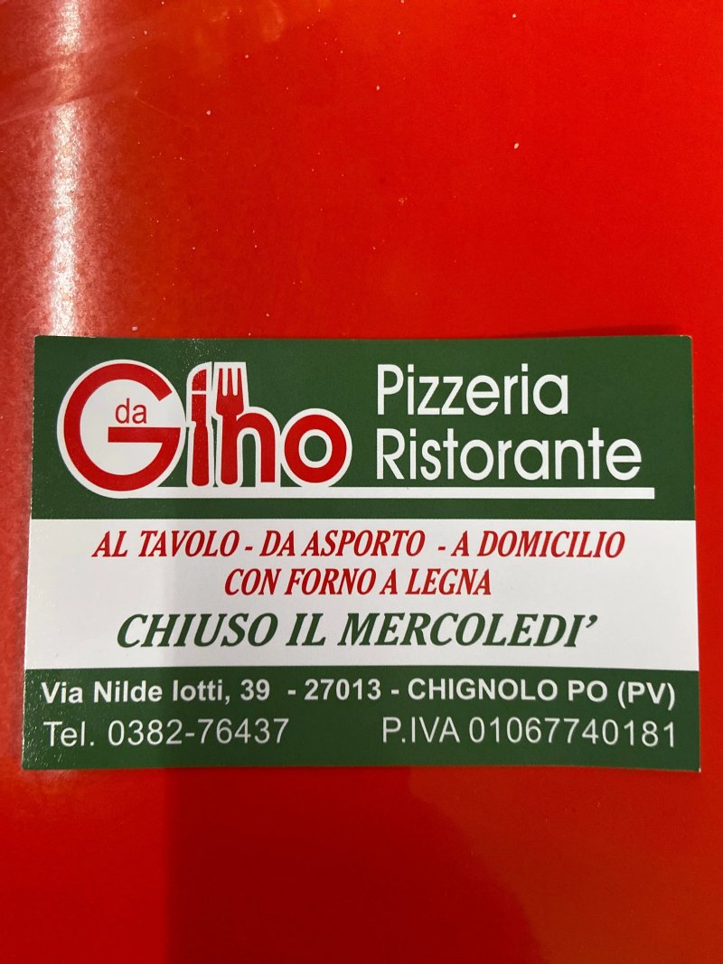 Pizzeria Ristorante da Gino