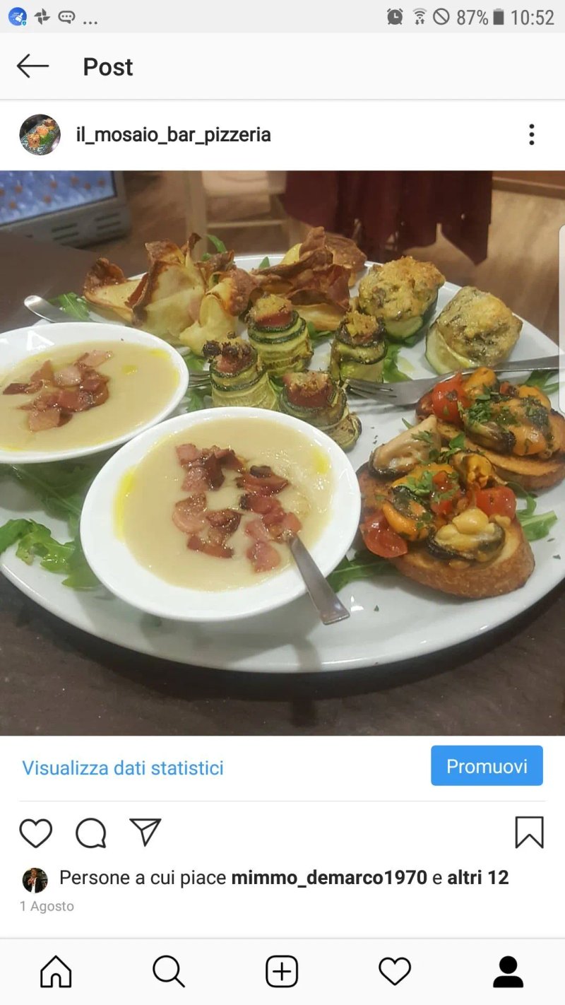 Il Mosaico di Nicolo Zaccaria Bar Pizzeria Ristoro