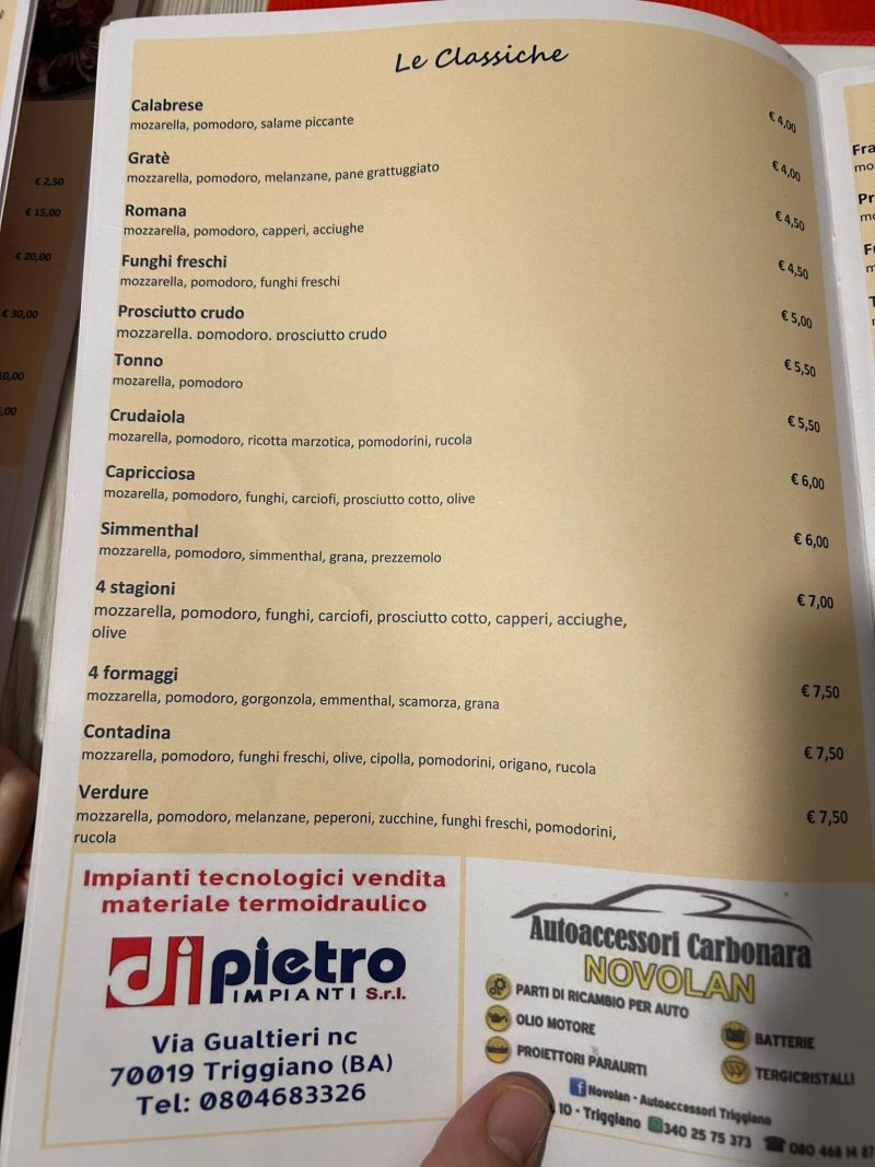 pizzeria bellatrix da Enzo e letizia