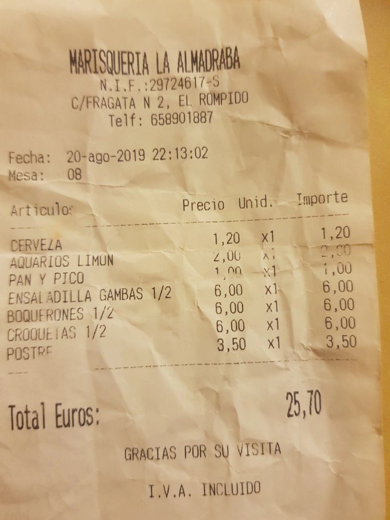 Restaurante La Almadraba
