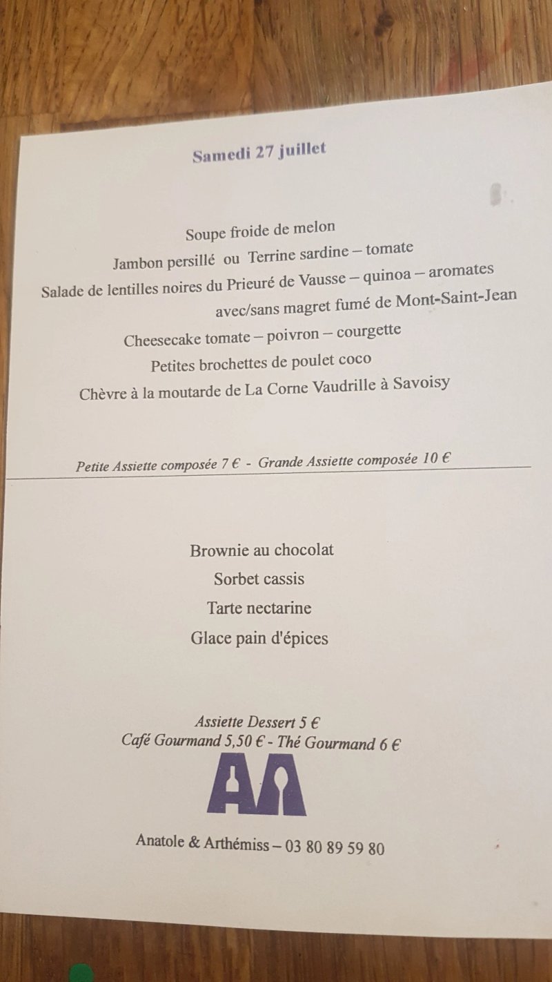 Bistrot Anatole & Arthemiss