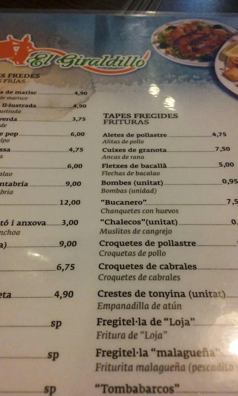 Bar Restaurante El Giraldillo