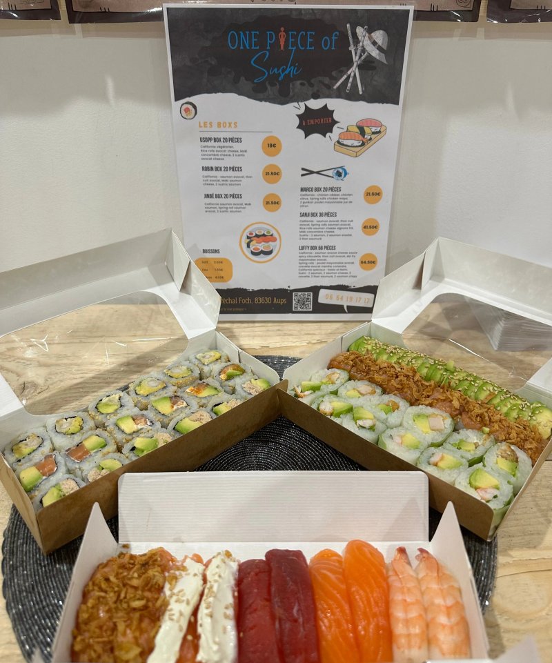 One Piece Of Sushi