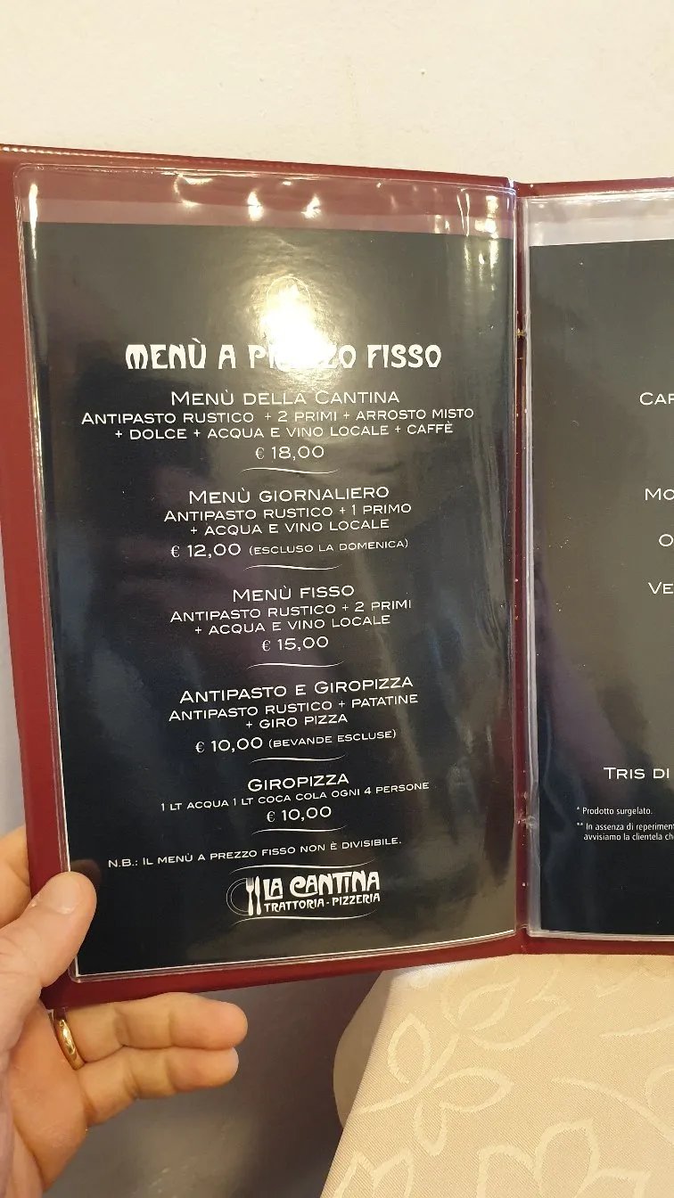 La Cantina trattoria pizzeria
