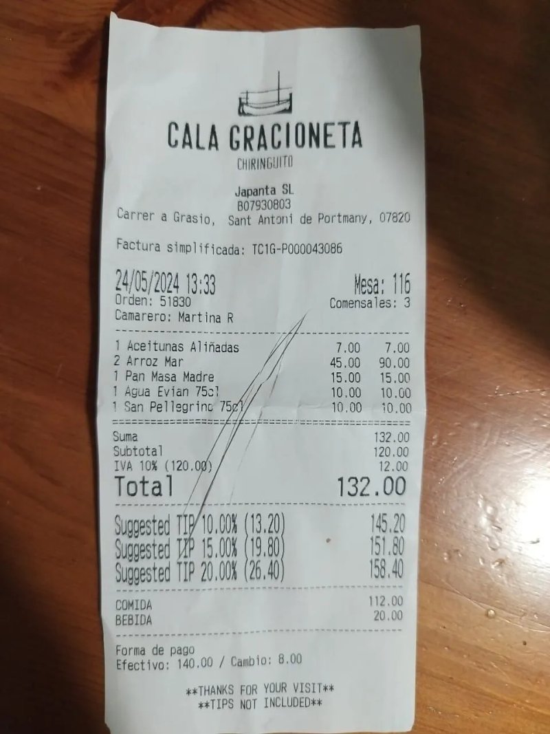 Cala Gracioneta - Chiringuito