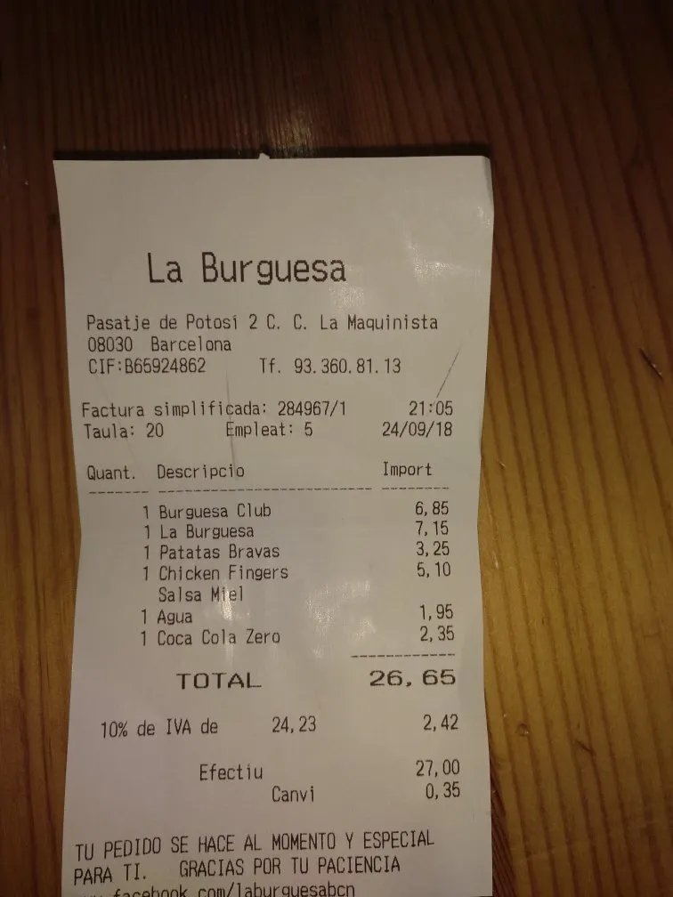 La Burguesa La Maquinista