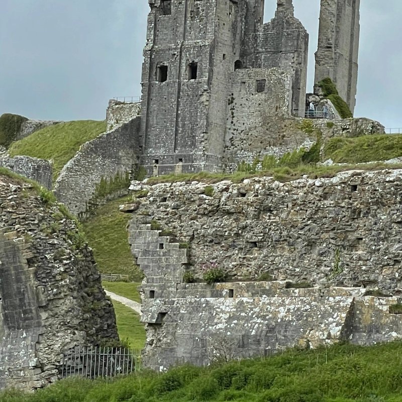 The National Trust Tea-room at Corfe Castle