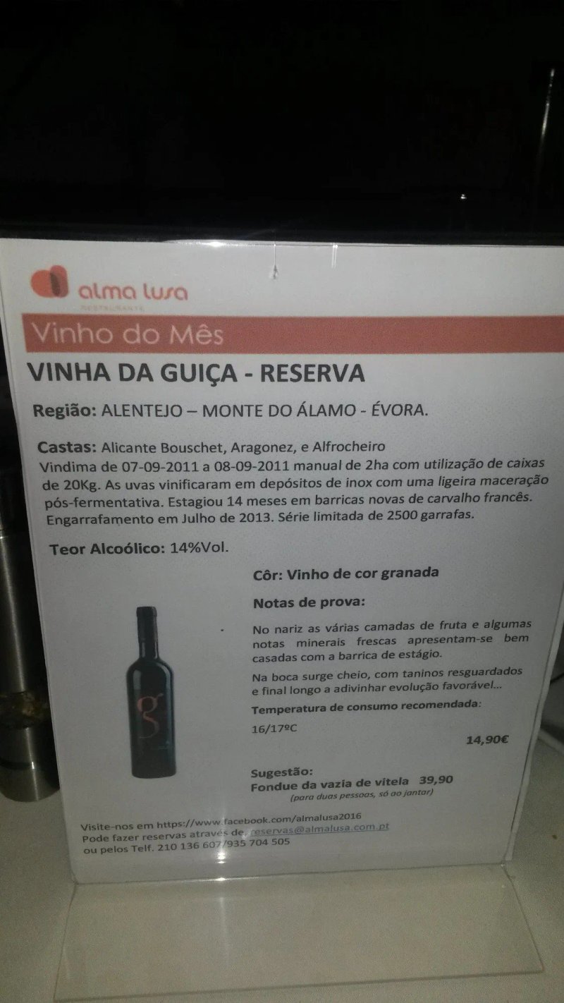 Alma Lusa Restaurante