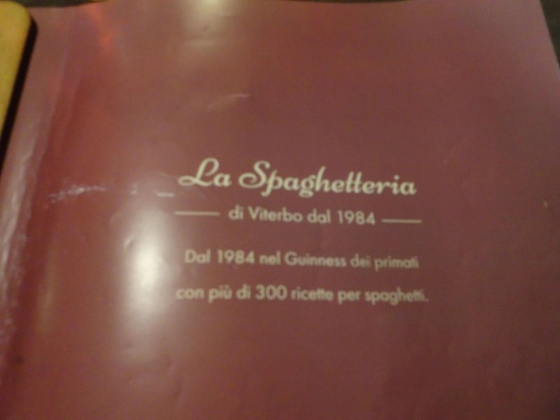 La Spaghetteria Di Viterbo