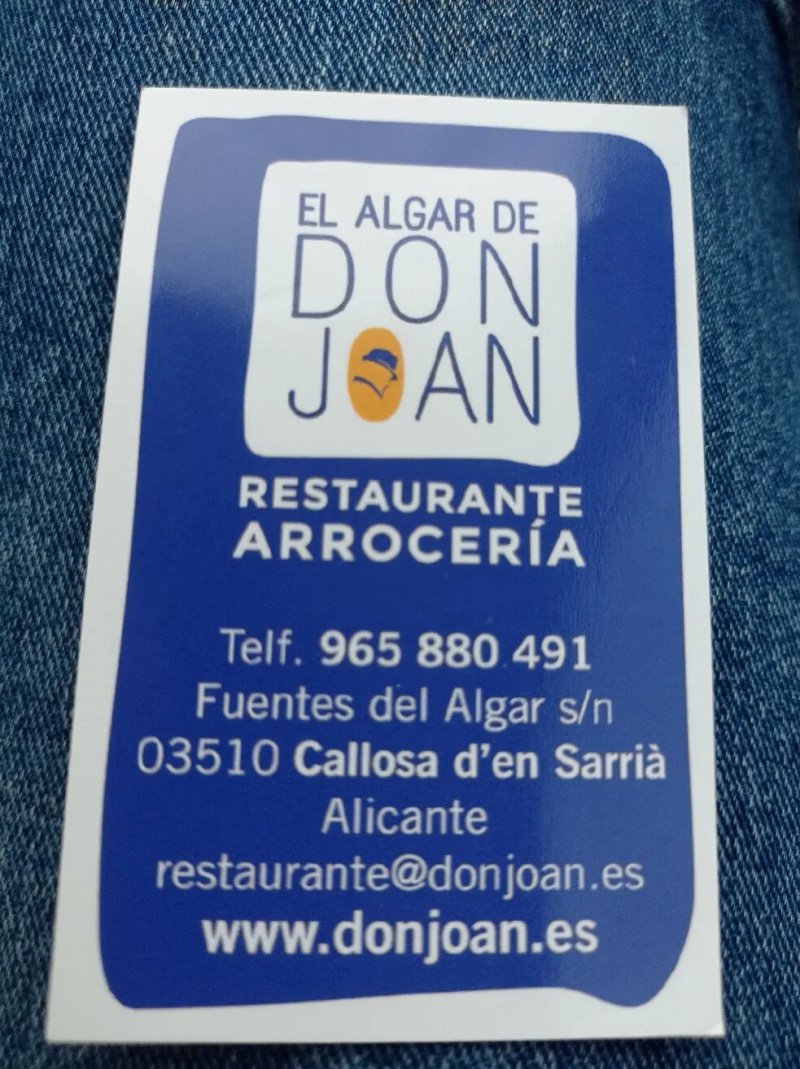 El Algar de Don Joan