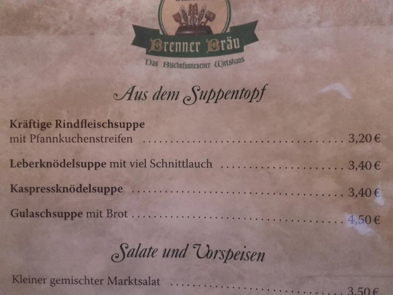 Gasthof Brenner Brau