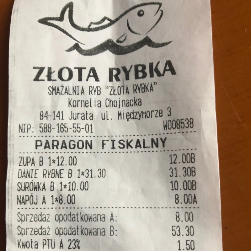 Smazalnia Ryb Zlota Rybka