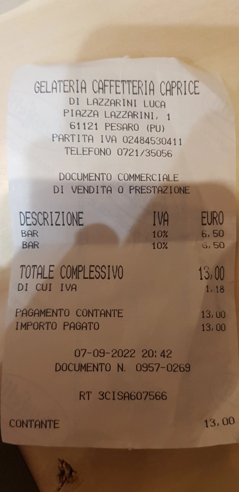 Gelateria Caffetteria Caprice