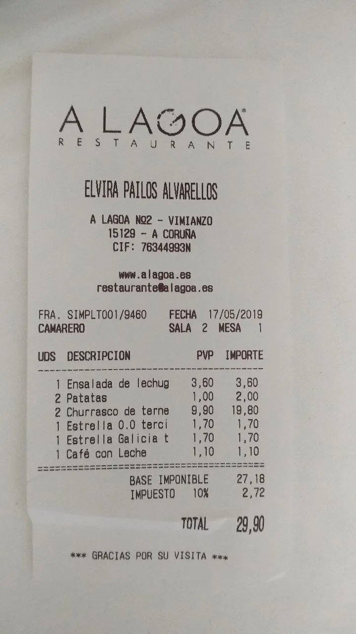 A Lagoa Restaurante