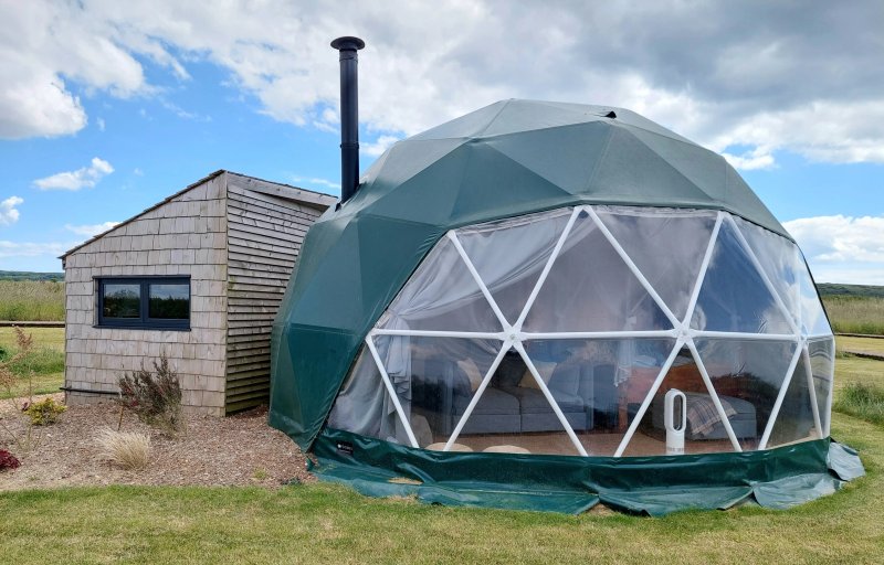 Tom's Eco Lodge, Tapnell Farm