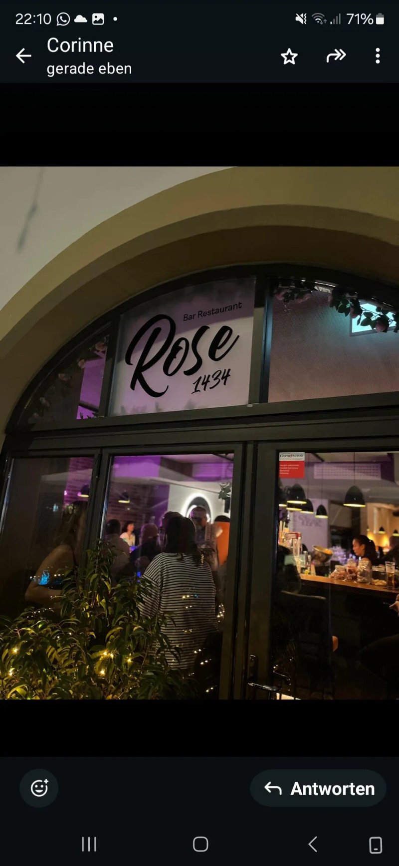 Bar & Restaurant Rose 1434