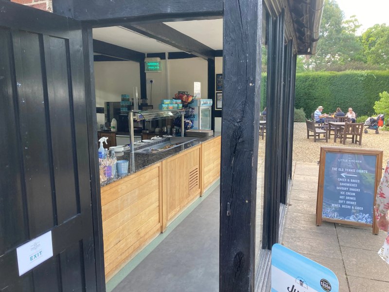 The Old Tennis Courts Outdoor Cafe