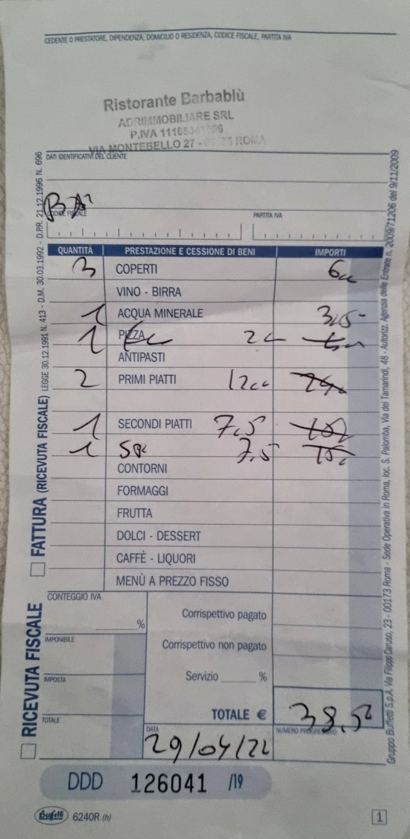 La Fraschetta di Barbablu