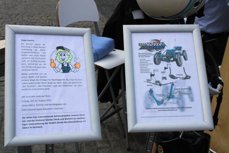 Space Hotel im Campus der JvP Schule