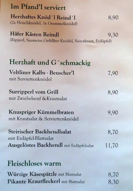Heuriger Haferkast'n