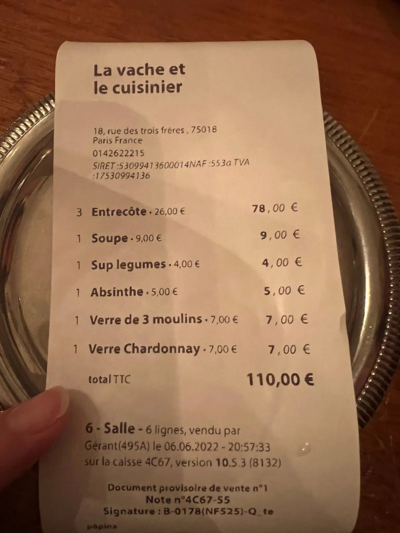 La Vache et Le Cuisinier