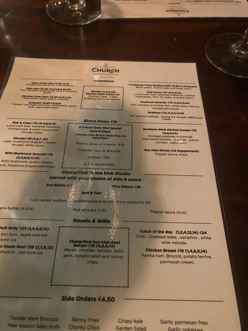 The Church Restaurant, Bar & Cafe