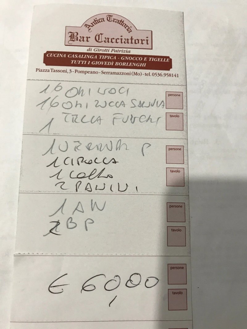 Antica Trattoria Cacciatori