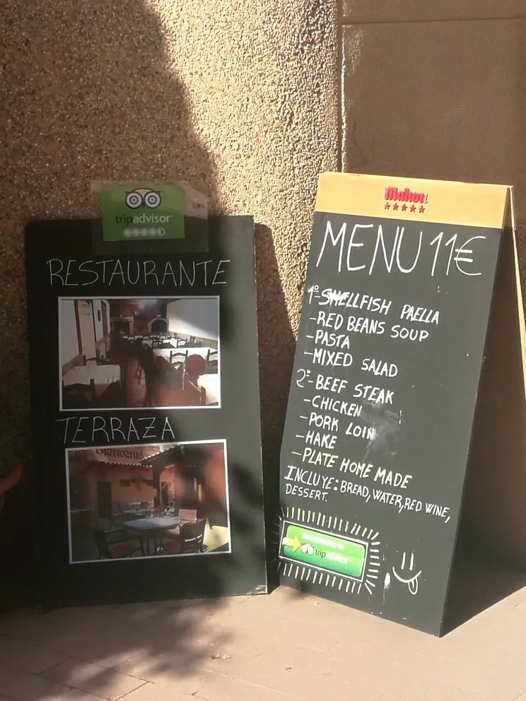 Restaurante caminante