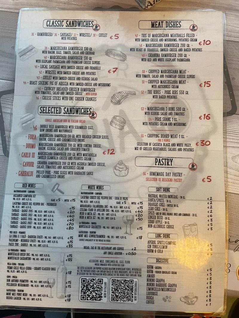 Foria 46 Beer and Burger