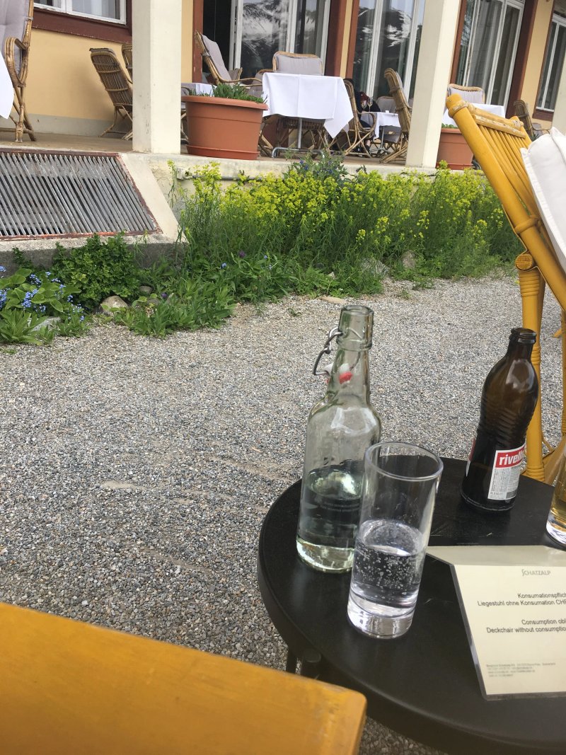 Schatzalp Snow Beach Terrassenrestaurant