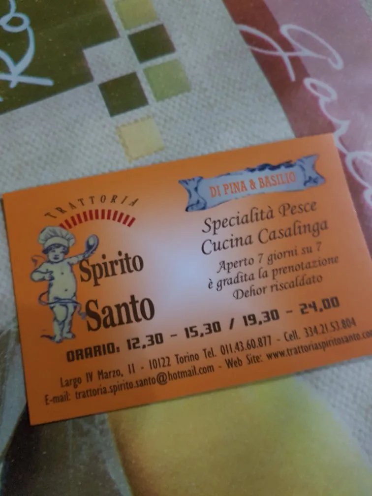 Trattoria Santo Spirito