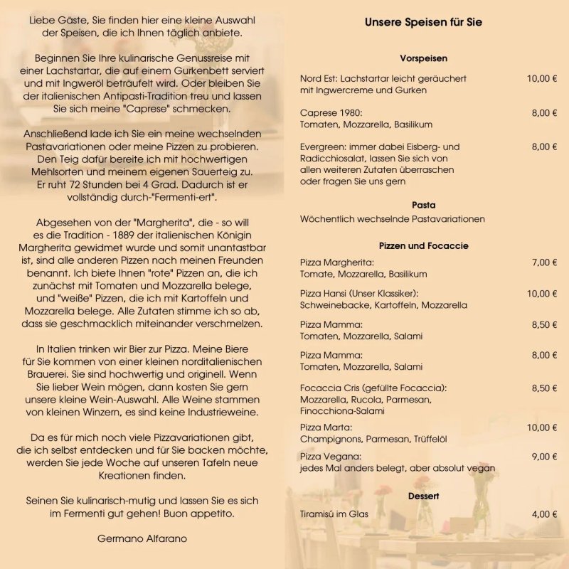 Fermenti Pizzabistro