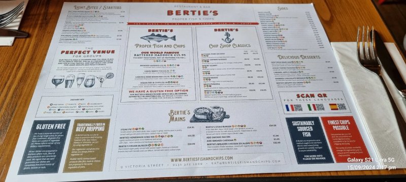 Bertie's Restaurant & Bar
