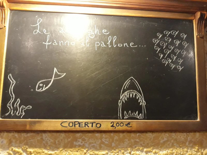 Trattoria Le Acciughe Fanno il Pallone