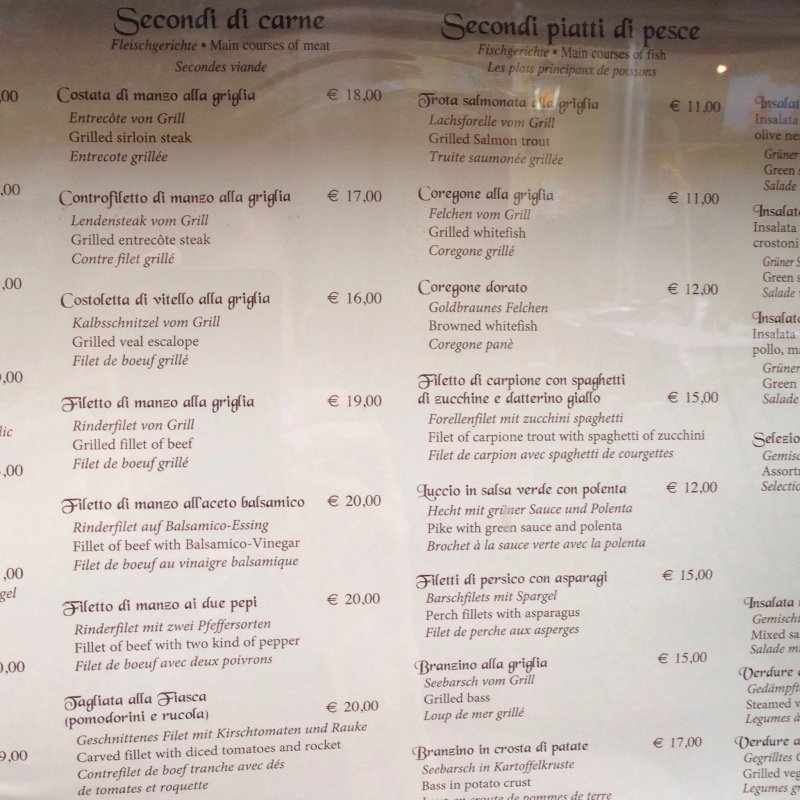 Trattoria la Fiasca