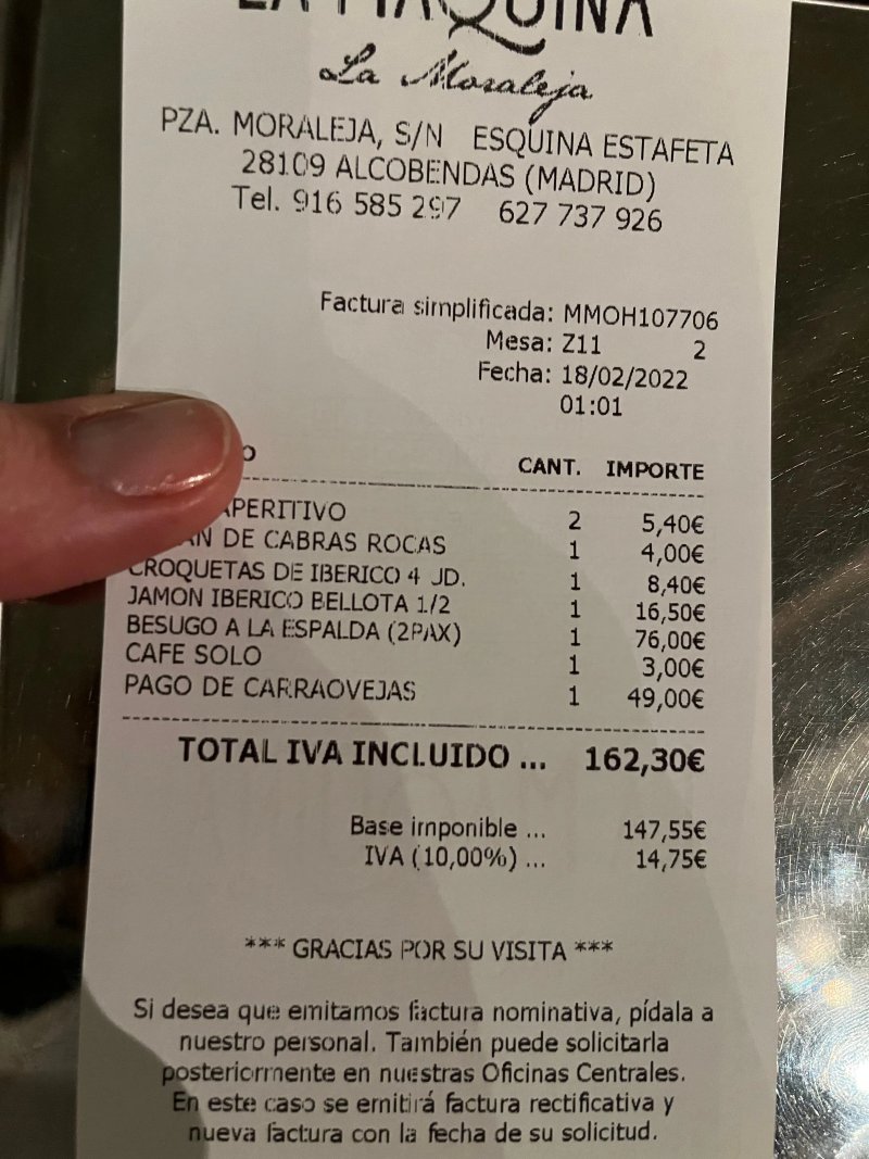 La Maquina de La Moraleja